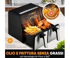 Profi Cook PROFICOOK PC-FR 1287 H riebalų neturinti gruzdintuvė