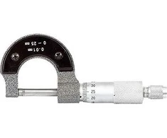 Mikrometras 0-25x0,01mm, prolinas