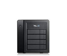 Serveris Promise Technology Disko matrica Promise Promise Technologijos Pegasus32 R4 disko matrica 16 TB Tower Juodas