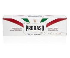 Raminantis skutimosi kremas jautriai odai, Proraso Baltas Line Shaving, 150 ml