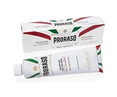 Raminantis skutimosi kremas jautriai odai, Proraso Baltas Line Shaving, 150 ml
