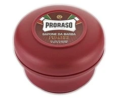 Proraso Red Line Shaving Soap In a Jar Odą maitinantis skutimosi muilas, 150 ml
