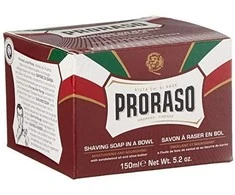 Proraso Red Line Shaving Soap In a Jar Odą maitinantis skutimosi muilas, 150 ml