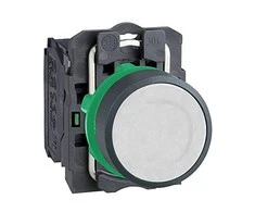 Schneider Electric Valdymo mygtukas 22mm baltas 1Z su grįžimu (XB5AA11)