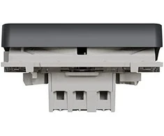 Schneider Electric Mureva Style Mygtuko mechanizmas antracitas MUR35027