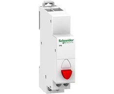 Schneider Electric Vieno mygtuko su iPB- 20- 01- R 20A 1NC grįžimo raudona (A9E18031)
