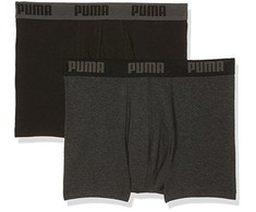 Dobotex Trumpikės vyrams Puma Basic Boxer 2P juoda 521015001 230/888869 58 (S)