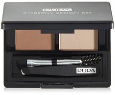 „Pupa Milano“ antakių dizaino rinkinys „002 Brown“, 1,1 g
