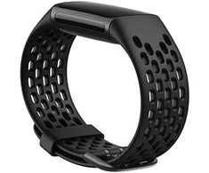 Išmaniosios apyrankės FitBit 5 dirželis, Juodos spalvos