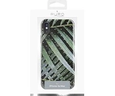 PURO Glam Tropical Leaves – dėklas, skirtas iPhone Xs Max (Brilliant Leaves)
