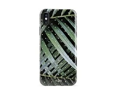 PURO Glam Tropical Leaves – dėklas, skirtas iPhone Xs / X (Brilliant Leaves)