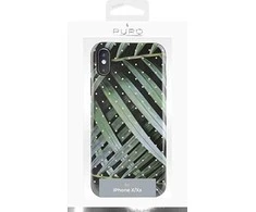 PURO Glam Tropical Leaves – dėklas, skirtas iPhone Xs / X (Brilliant Leaves)