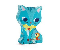 Djeco Siluetų dėlionė - Katė (24 detalių) ( DJ07207 )