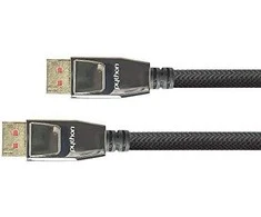 Python Series Kabelis PYTHON DisplayPort 1.4 Kabelis nylonowy splot juoda 5m