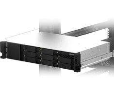 Serveris QNAP | Integruotas procesorius | TS-873AeU-RP-4G | AMD Ryzen | V1500B 4 gyslos/8 sriegiai | Procesoriaus dažnis 2,2 GHz | 64 GB