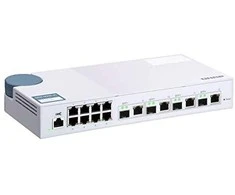 Šakotuvas QNAP QSW-M408-4C tinklo komutatorius Valdomas L2 Gigabit Ethernet (10/100/1000) Balta