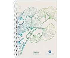 Herlitz Herlitz GREENline notatnik A5 70 ark. Baltas
