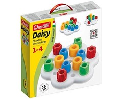 Quercetti Daisy Chunky Pegs Sorter - Edukacinis Žaislas