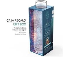Quokka Solid - Nerūdijančio plieno dvigubas sienelės vakuuminis vandens butelis, nešiojamas termosas 510 ml (Jet Juodas)