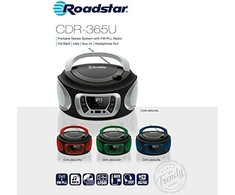 Grotuvas CD/MP3 Roadstar CDR-365U/SL