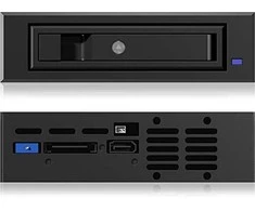 ICYBOX IB-129SSK-B Icy Box mobilus stovas skirtas 3.5/2.5 SATA/SAS HDD, Juodas