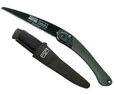 Bahco sulankstomas genėjimo pjūklas su dviejų komponentų rankena sausai medienai / plastikui / kaulams, XT 7 TPI, 230 mm
