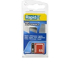Rapid Kabės Nr53 8mm 1080 vnt plastikinė dėžutė