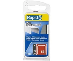 Rapid Kabės Nr53 10mm 1080 vnt plastikinė dėžutė