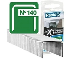 Rapid Kabės Nr140 14mm 650 vnt plastikinė dėžutė