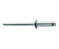Rapid Nerūdijančio plieno kniedės 4x12mm 50 vnt. + grąžtas