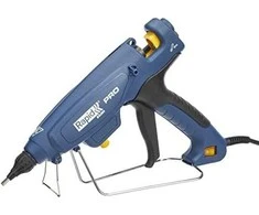 Rapid EG360 Industrinis klijų pistoletas intensyviam darbui. 300W. Klijų pralaidumas iki 1,8kg/h. Reguliuojama temperatūra. Greitas klijų įkaitinimas (mažiau nei 5 min.) Naudoja 12mm skersmens klijų lazdeles.