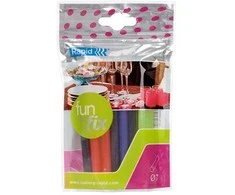 Glue sticks 7x100mm, coloured, 20pcs, Rapid