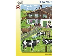 Ravensburger Dėlionė 33 vnt. - Šiukšlių sunkvežimis