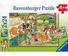 Ravensburger Dėlionė 2x24 vnt. - Ūkis
