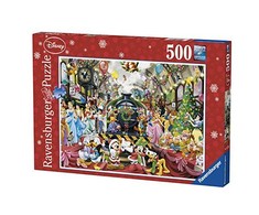 Ravensburger dėlionė „Disney kalėdinis traukinys“, 500 det.