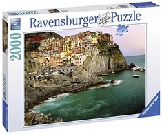 Ravensburger dėlionė „Manarola, Cinque Terre“, 2000 det.