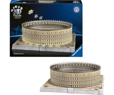 Ravensburger 3D dėlionė „Iconics“: Koliziejus (nakties leidimas)
