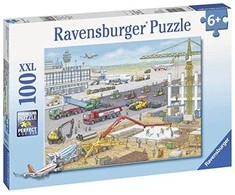 Ravensburger Dėlionė 100 vnt. - Statybos oro uoste