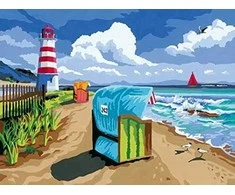 Tapymas pagal skaičius CreArt Holiday on the Baltic Sea 23547 Ravensburger