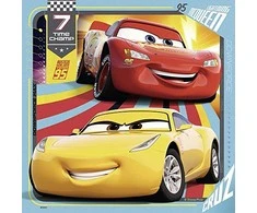 Ravensburger Dėlionė 3x49 vnt. - Ratai (Cars)