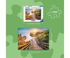 Ravensburger Dėlionė 1000 vnt. - Laiptai į paplūdimį