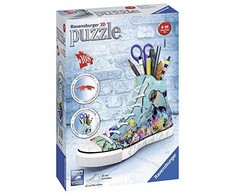 Ravensburger 3D dėlionė batas-pieštukinė „Povandeninis pasaulis“, 108 det.