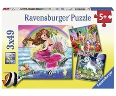 Mythical Creatures Puzzle - Puzzle 3X49 - RAVENSBURGER dėlionė