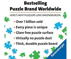 The Greatest Show on Earth 1000 Piece Puzzle - RAVENSBURGER dėlionė