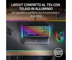 Klaviatūra Razer BlackWidow V4 75%