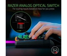 Žaidimų klaviatūra Razer Tartarus Pro, Juoda