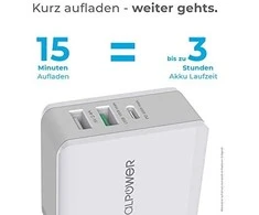 Krautuvas Realpower Darbasta- 65 2x USB-A 1x USB-C 2.4 A (306837)