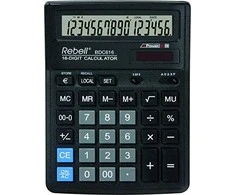 Skaičiuotuvas stalinis Rebell BDC616