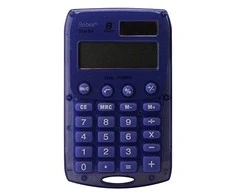 Rebell Calculator RE-STARLETV BX, violetinė, kišeninė, 8 vietos
