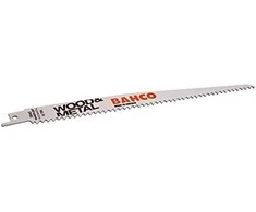 Bahco Tiesinio pjūklo geležtės Sandflex Bi-Metal 100mm*0,9mm SC 4/6TPI, lengviesiams metalams 2vnt